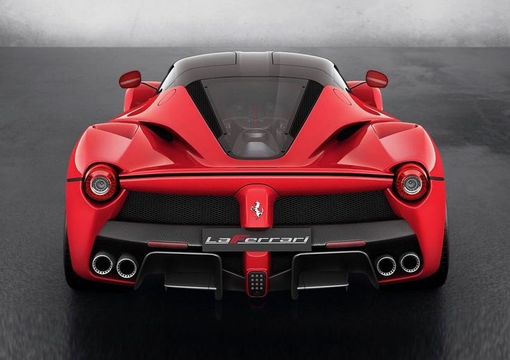 Ferrari Back View